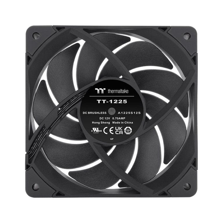 Thermaltake TOUGHFAN 12 Pro PC Case Fan 120mm Black 2-pack CL-F159-PL12BL-A