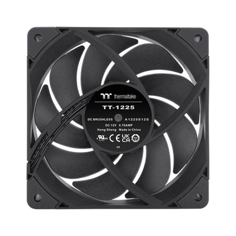 Thermaltake TOUGHFAN 12 Pro PC Case Fan 120mm Black 2-pack CL-F159-PL12BL-A