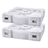 Thermaltake SWAFAN EX12 ARGB Sync PC Case Fan 120mm White 3-pack CL-F169-PL12SW-A