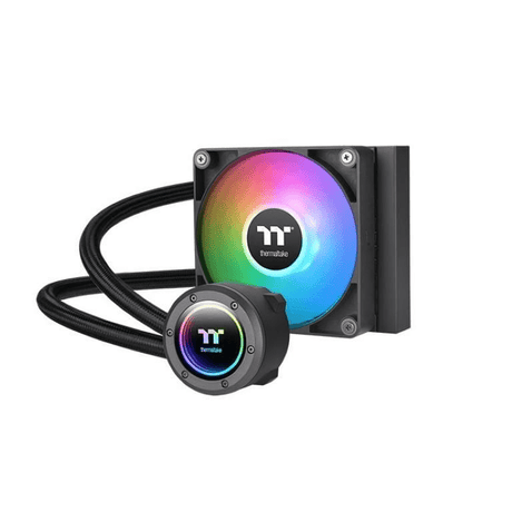 Thermaltake TH120 AIO 120mm Liquid Cooler Black CL-W360-PL12SW-A