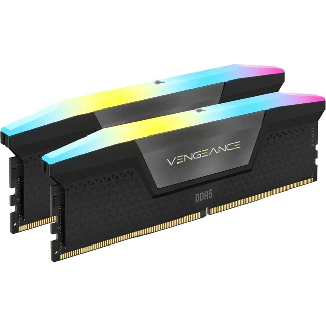 Corsair Vengeance RGB CMH32GX5M2E6000C36 Memory Module 32GB 2 x 16GB DDR5 6000MHz