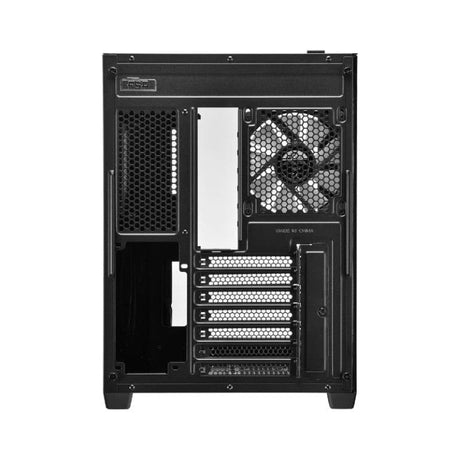 FSP CMT380B ATX Mid-Tower Gaming PC Case Black with Tempered Glass Side Panel