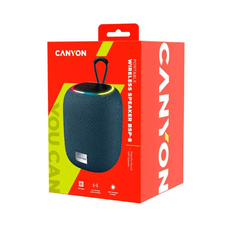 Canyon BSP-8 Bluetooth Speaker Grey CNE-CBTSP8G