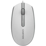 Canyon M-10 Wired Mouse White Grey CNE-CMS10WG