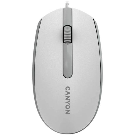 Canyon M-10 Wired Mouse White Grey CNE-CMS10WG