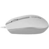 Canyon M-10 Wired Mouse White Grey CNE-CMS10WG