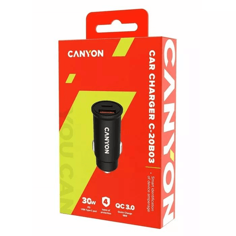 Canyon C-20B03 Car Charger CNS-CCA20B03