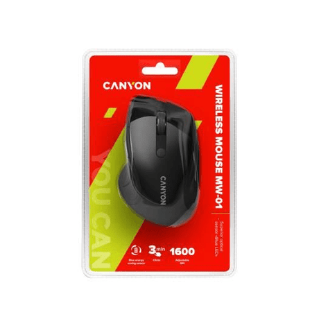 Canyon MW-01 Wireless Mouse Black CNS-CMSW01B