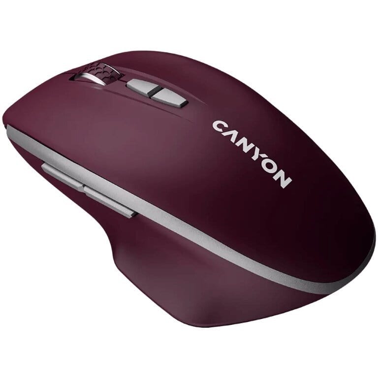 Canyon MW-21 Wireless Mouse Burgundy Red CNS-CMSW21BR