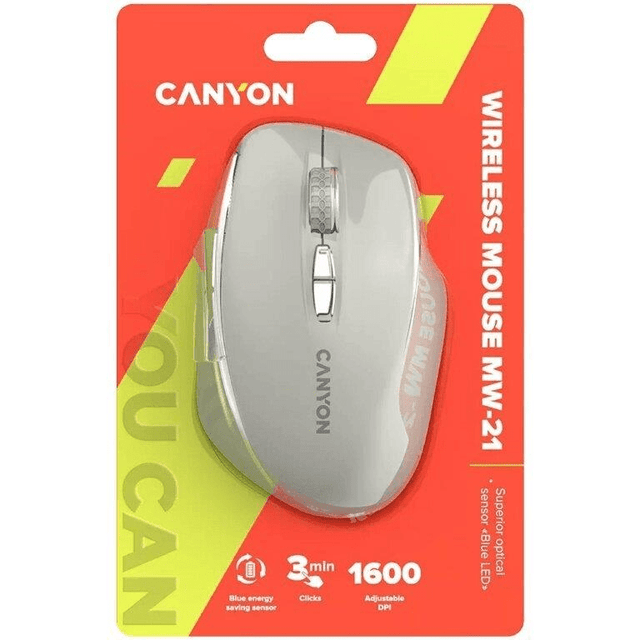 Canyon MW-21 Wireless Mouse Cosmic Latte CNS-CMSW21CL