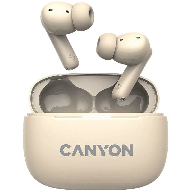 Canyon OnGo TWS-10 ANC Bluetooth Headsets Beige CNS-TWS10BG