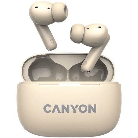 Canyon OnGo TWS-10 ANC Bluetooth Headsets Beige CNS-TWS10BG