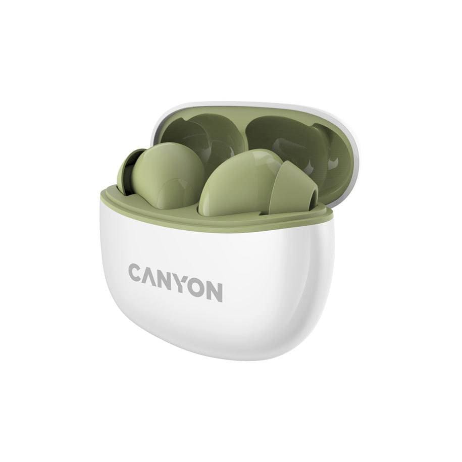 Canyon TWS-5 Wireless Bluetooth In-ear Headset Green CNS-TWS5GR