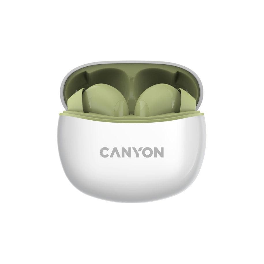 Canyon TWS-5 Wireless Bluetooth In-ear Headset Green CNS-TWS5GR