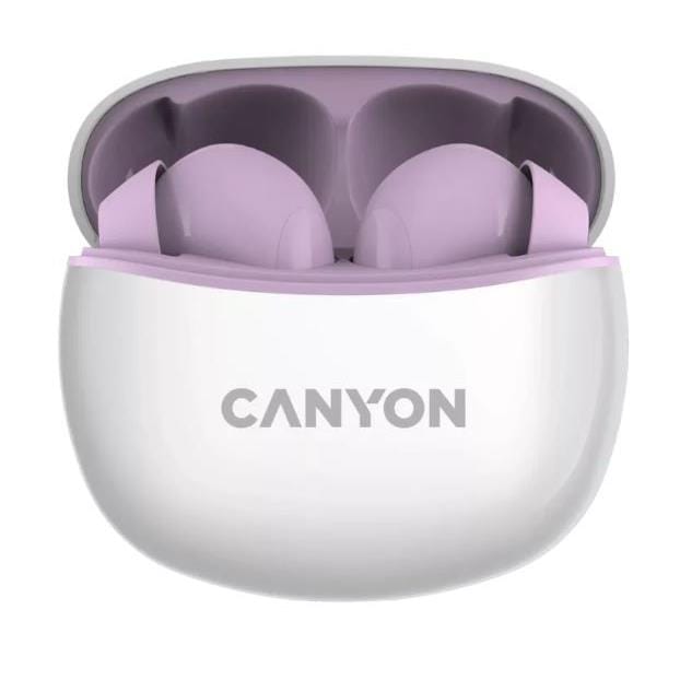 Canyon TWS-5 Wireless Bluetooth In-ear Headset Purple CNS-TWS5PU