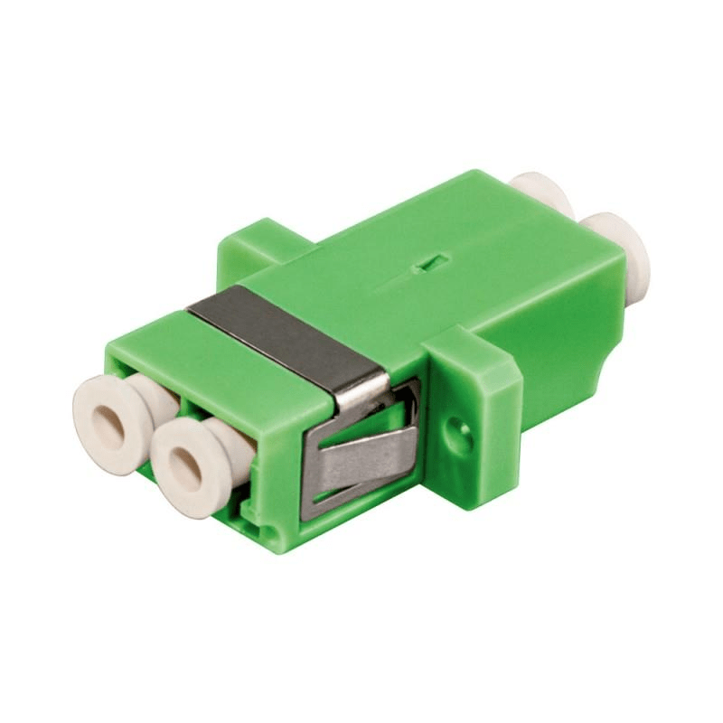 Premium Line Duplex LC/APC Midcoupler Ceramic Sleeve Green Fibre Cable CNT-LC-SM-DUP-APC