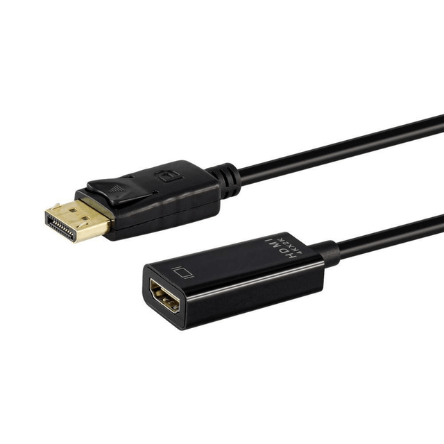 LinkQnet 4K DisplayPort Male to HDMI Female Converter CNV-DP-HDMI-LQ