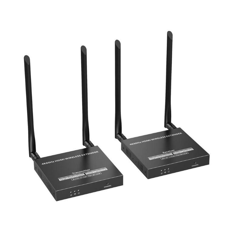 Lenkeng 4K HDMI Wireless Extender with Through Wall Dual Antenna 50m CNV-LKV699