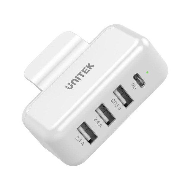 Unitek Type-C Power Expansion Apple Adapter White CNV-USB-TC-APPLE-EXP