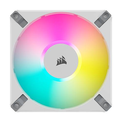 Corsair iCUE AF140 RGB ELITE 140mm PWM Fan White CO-9050159-WW