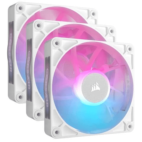 Corsair iCUE LINK RX120 RGB 120mm PWM PC Case Fan 3-pack CO-9051022-WW