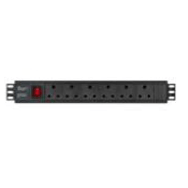 LinkQnet 6-port Rack Multiplug CROSS BRACE