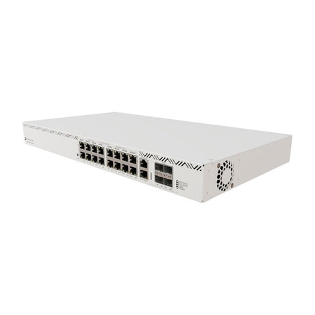 MikroTik CRS320 16-port GbE PoE++ Cloud Router Switch with 4x SFP+ Ports CRS320-8P-8B-4S+RM