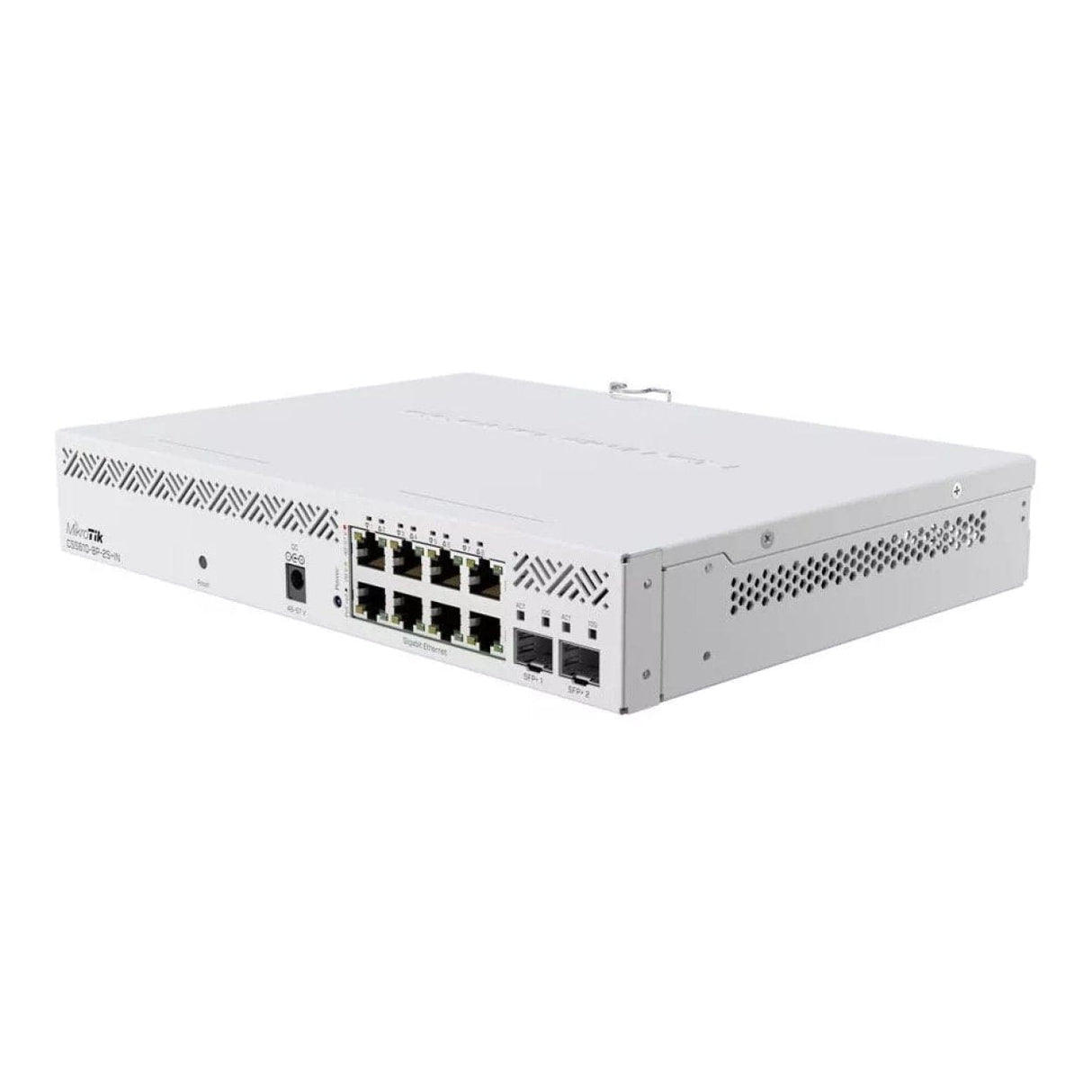 Mikrotik SwOS 8-port PoE with 2x SFP+ Cloud Smart Switch White CSS610-8P-2S+IN