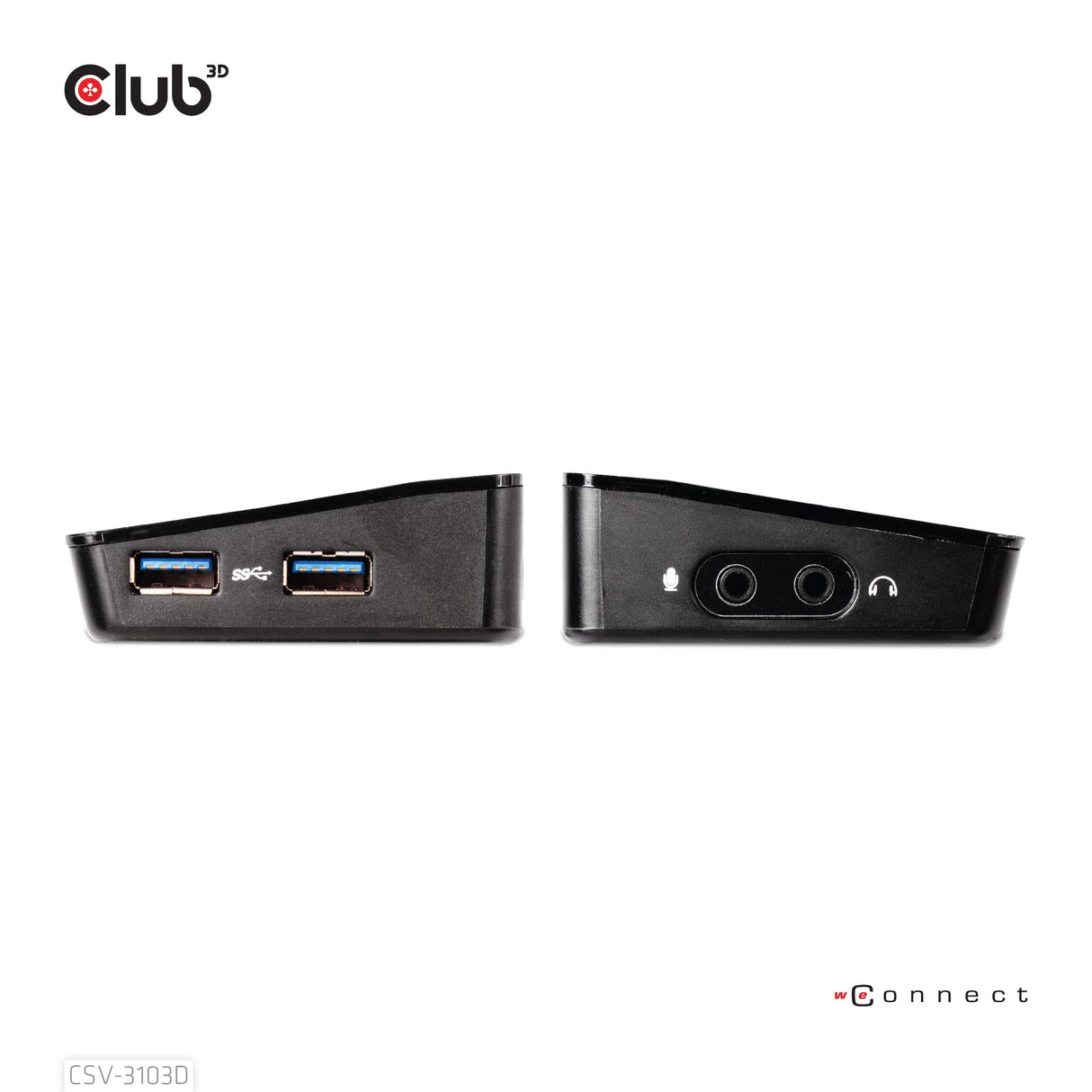 Club3D USB3.2 Gen1 4K Docking Station CSV-3103D