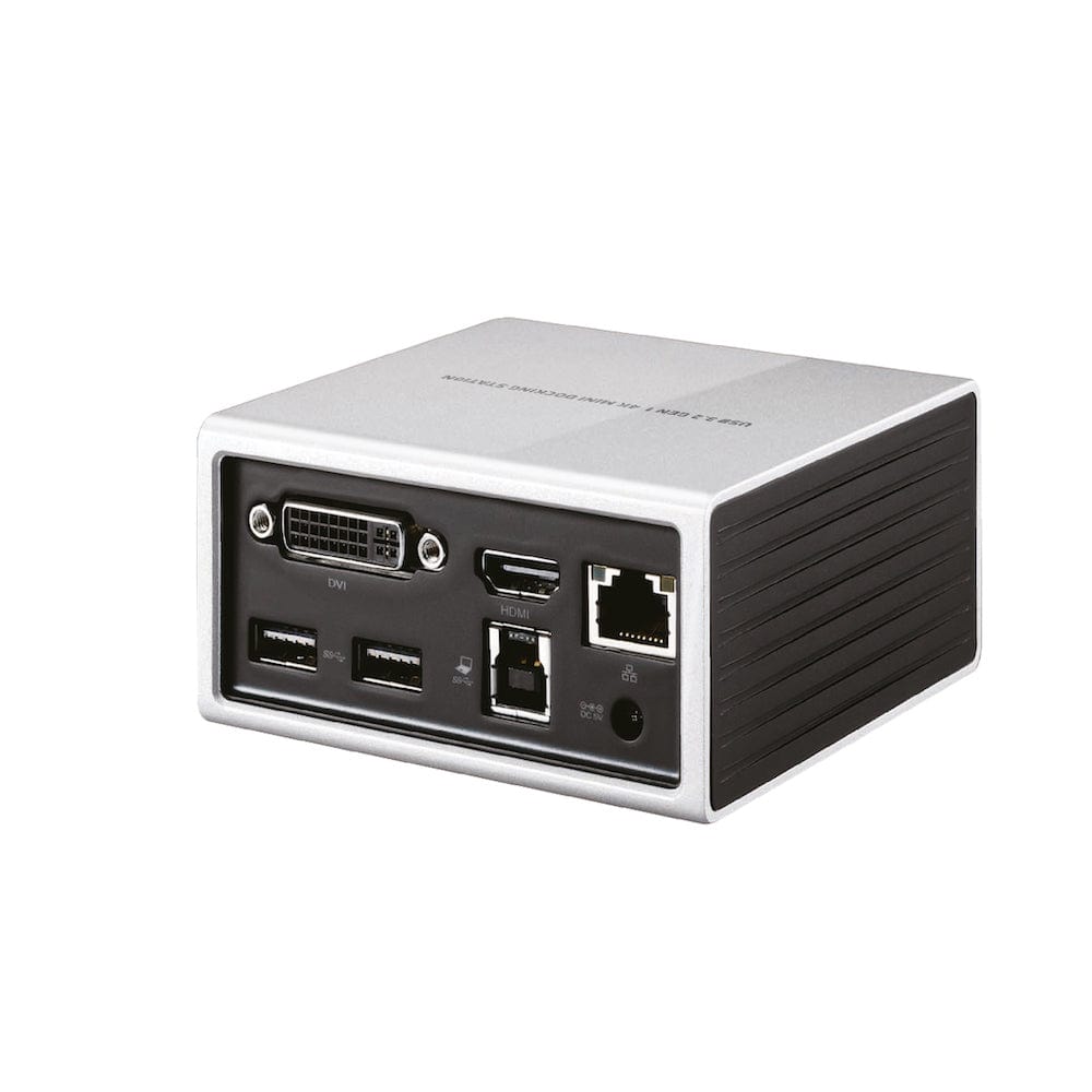 Club 3D USB 3.2 Gen 1 4K UHD at 30Hz Mini Docking Station Ultra Slim Design CSV-3104D