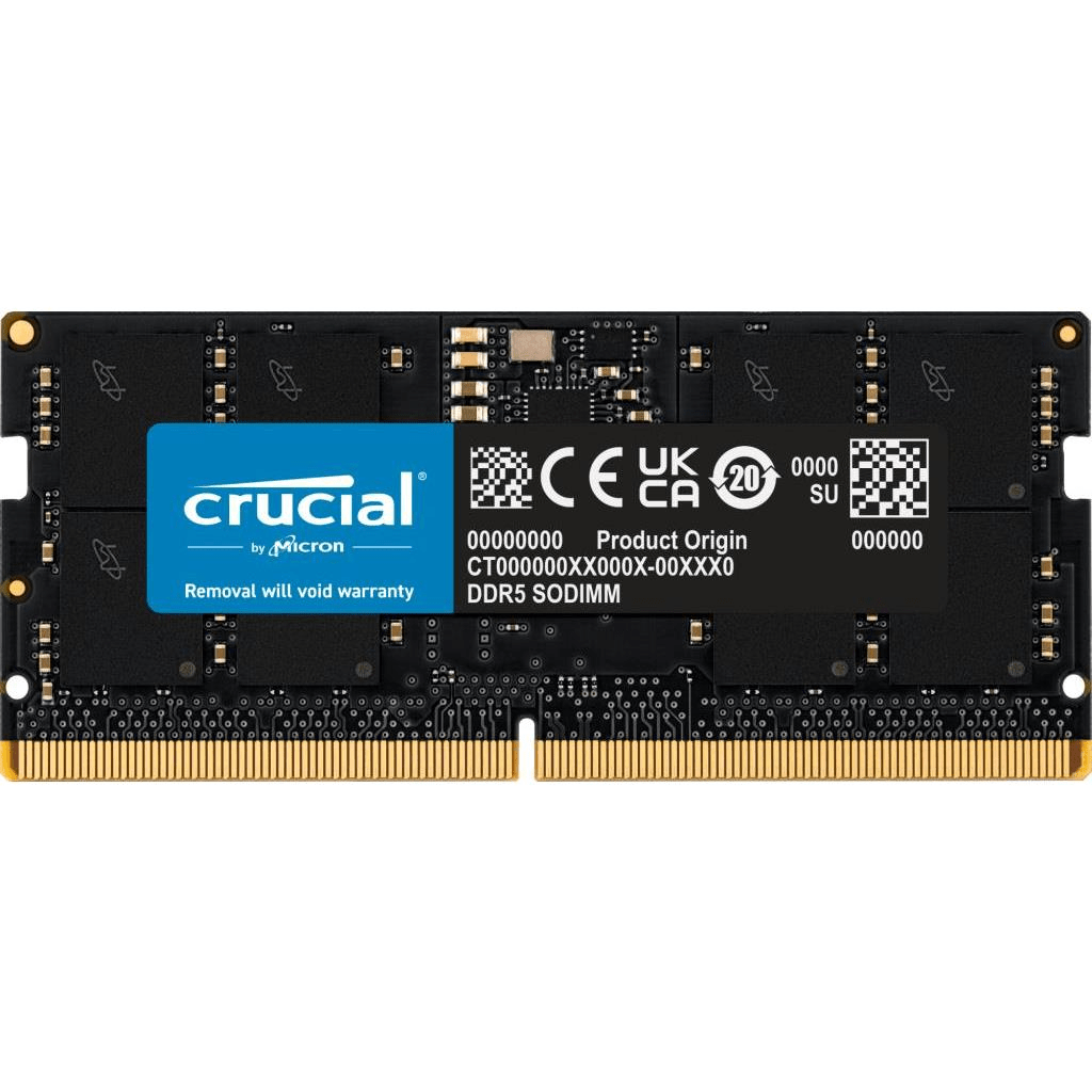 Crucial CT16G56C46S5 Memory Module 16GB 1 x 16GB DDR5 5600MHz ECC