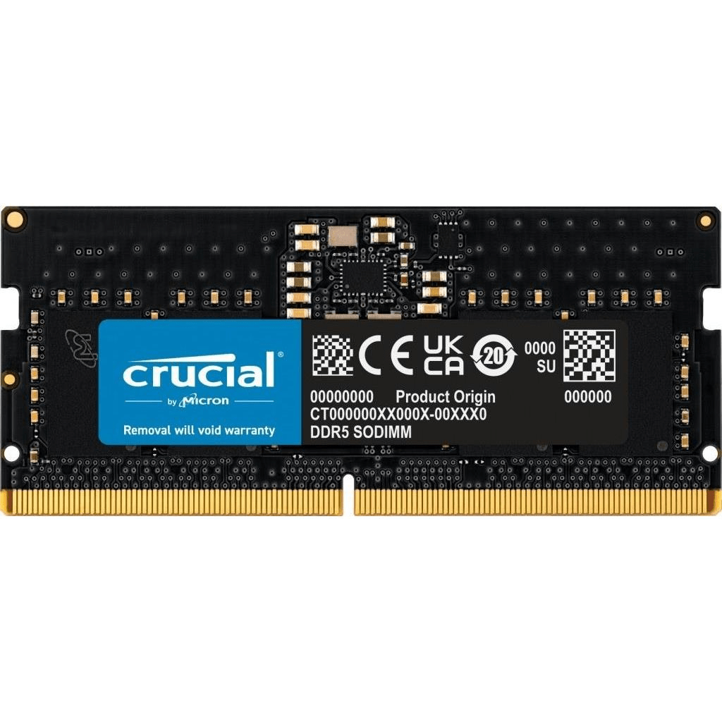 Crucial CT8G56C46S5 SO-DIMM Memory Module 8GB DDR5 5600MHz ECC