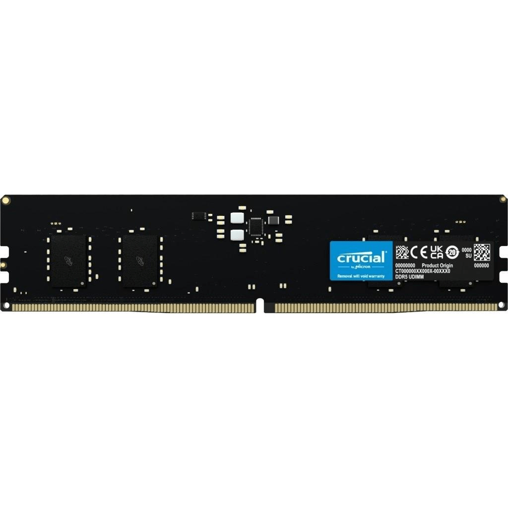 Crucial CT8G56C46U5 UDIMM Memory Module 8GB DDR5 5600MHz ECC