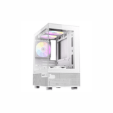 Antec CX200M RGB ELITE WHITE ITX Micro-ATX Mini-Tower Gaming PC Case