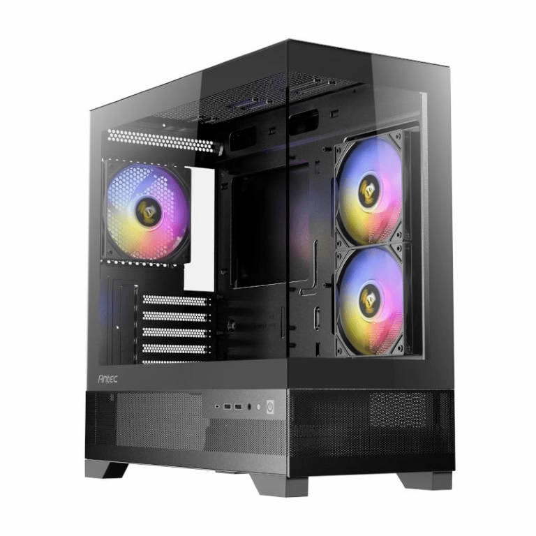 Antec CX500M ITX RGB Micro-ATX Mini-Tower Gaming PC Case Black