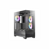 Antec CX700 RGB ELITE ITX Micro-ATX Mid-Tower Gaming PC Case Black