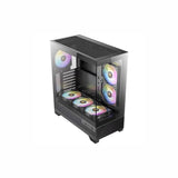 Antec CX700 RGB ELITE ITX Micro-ATX Mid-Tower Gaming PC Case Black