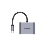 Unitek D1049A uHUB Q4 Lite 4-in-1 Type-C Hub with MST Dual Display