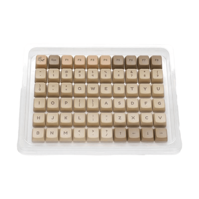 Ducky PBT Dye-Sublimation MDA Profile 132-piece Keycap Set - Boba DCA132-USBOBMDPH1