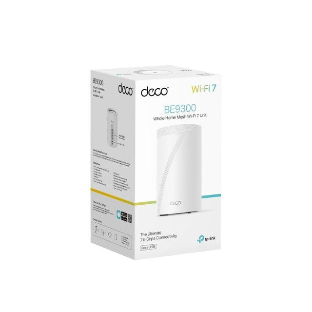 TP-Link Deco BE65(1-pack) BE11000 Whole Home Mesh Wi-Fi 7 System