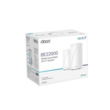 TP-Link Deco BE85(2-pack) BE22000 Tri-Band Whole Home Mesh Wi-Fi 7 System