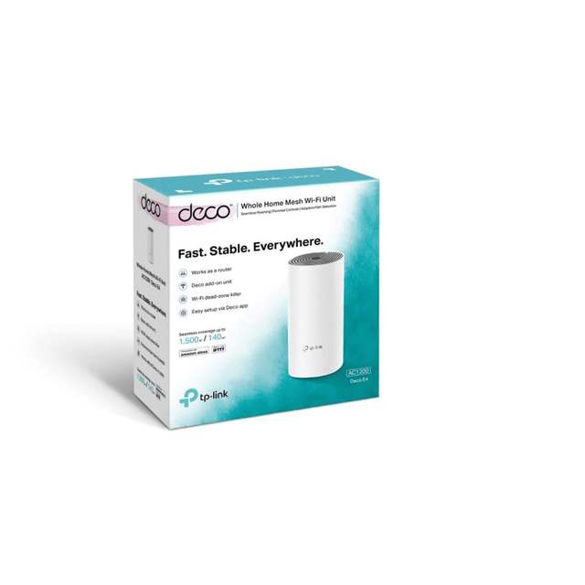 TP-Link AC1200 Deco E4 Whole Home Mesh Wi-Fi System DECO E4(1-PACK)