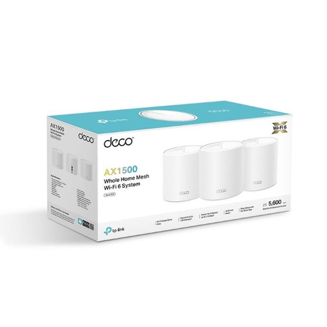 TP-Link Deco X10(3-pack) AX1500 Whole Home Mesh Wi-Fi 6 System