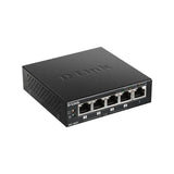 D-Link DGS-1005P 5-Port Gigabit Unmanaged Switch