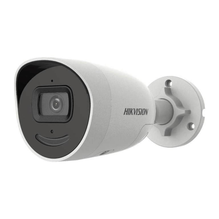 Hikvision 4MP 2.8mm AcuSense Strobe Light and Audible Warning Fixed Bullet Network Camera DS-2CD2046G2-IU/SL(2.8mm)