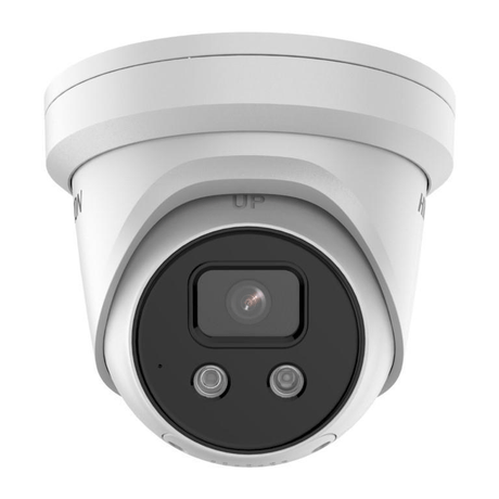 Hikvision 4MP 2.8mm AcuSense Strobe Light and Audible Warning Fixed Turret Network Camera DS-2CD2346G2-ISU/SL(2.8mm)