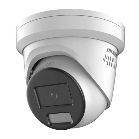 Hikvision 4MP 2.8mm ColorVu Strobe Light and Audible Warning Fixed Turret Network Camera DS-2CD2347G2-LSU/SL(2.8mm)