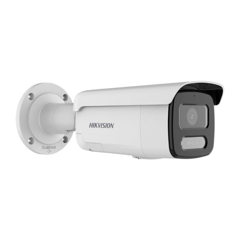 Hikvision 2MP 4mm AcuSense Strobe Light and Audible Warning Fixed Bullet Network Camera Powered by DarkFighter DS-2CD2T26G2-ISU/SL4MM