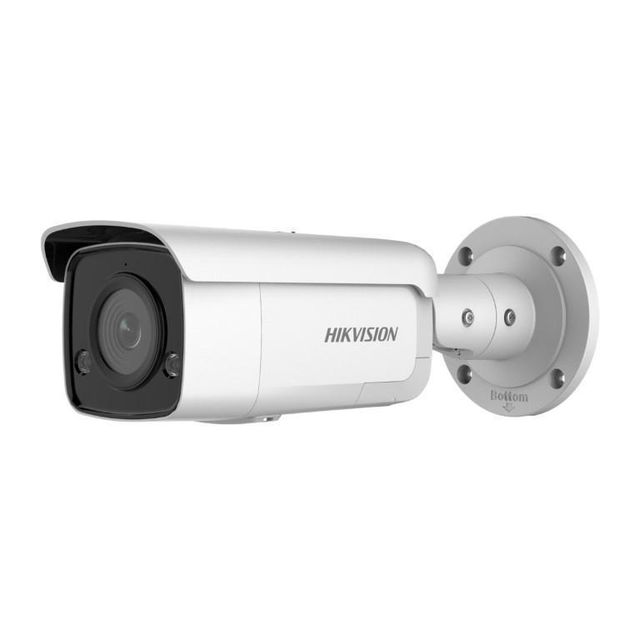 Hikvision 4MP 6mm AcuSense Strobe Light and Audible Warning Fixed Bullet Network Camera DS-2CD2T46G2-ISU/SL(6mm)