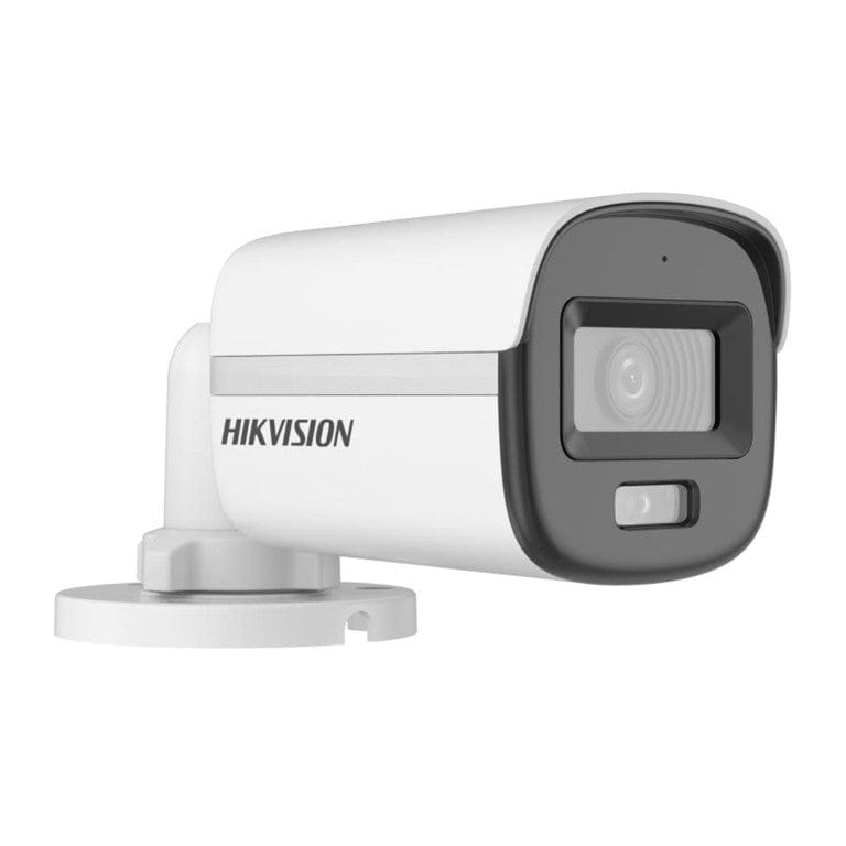 Hikvision 2MP 2.8mm Smart Hybrid Light with ColourVu Fixed Mini Bullet Camera DS-2CE10DF0T-LFS(2.8mm)